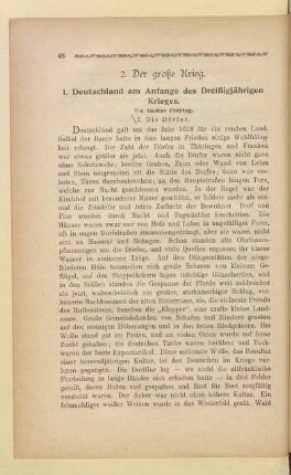 2. Der große Krieg