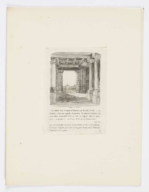Vestibule du Trocadéro, Blatt 9 der Folge "L’Exposition Universelle 1878"