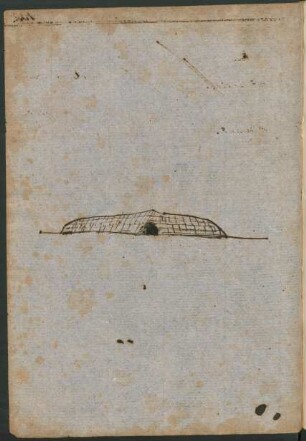 House at Easter Island - sketch (March 14th, 1774)