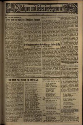 Dritte Ausgabe vom Samstag, den 27. Juni 1936.