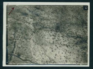 Foto des Ludwigsweges südöstlich von Ablaincourt (Luftbild)