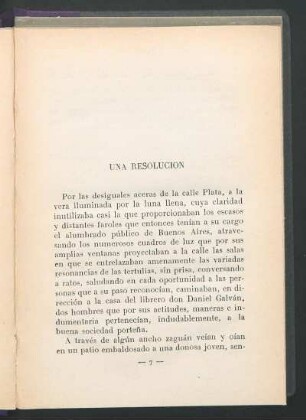 Una resolución