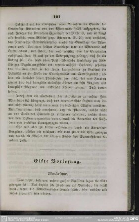 Elfte Vorlesung. Maskelyne