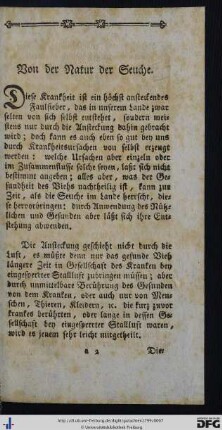 Thierärztliches Gutachten über die Rindviehseuche.