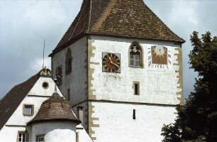 Freiberg-Beihingen: Wehrturm der ev. Pfarrkirche