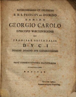 Dissertatio Inauguralis Sistens Morborum Gastricorum Acutorum Pathologiam
