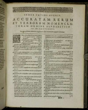 Index Totius Operis [...]