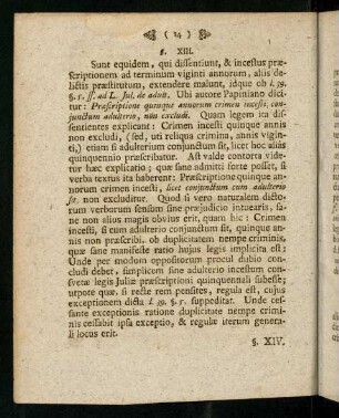 14-16, § XIII - XV