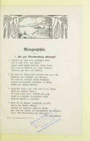 1. Hie gut Brandenburg allewege