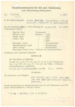 Brenner, Eugen