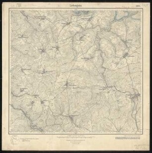 Meßtischblatt 3183 : Liebengrün, 1933 : Liebengrün. - Hrsg. 1905, einz. Nachtr. 1933. - 1:25000. - [Berlin]: Reichsamt für Landesaufnahme, 1933. - 1 Kt.