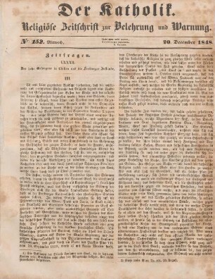 609-610 Zeitfragen : LXXXII. Der hohe Gefangene in Chillon und die Freiburger Zustände (Teil III)