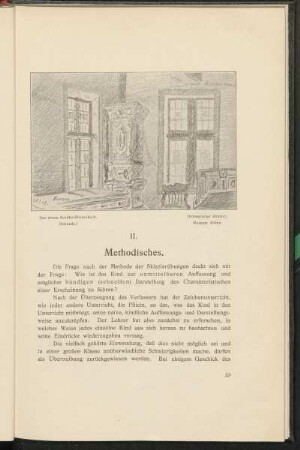 II. Methodisches.