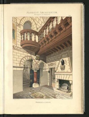 Wohnhaus in London. Burges, Architekt