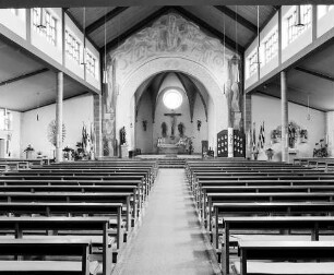Kath. Kirche (Kath. Kirche); Burghaun, Dorfstraße 9
