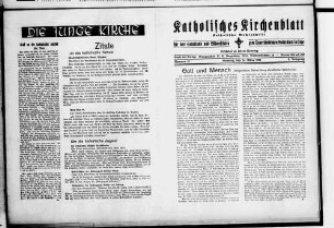 Katholisches Kirchenblatt für das Sauerland und Südwestfalen. 1931-1935