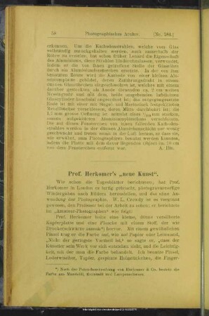 Prof. Herkomer's "neue Kunst"