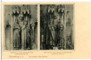 Naumburg. Stifterfiguren im Dom