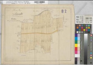 Sendenhorst (Sendenhorst), Teilung der Gemeinheiten Bröker Leyen, Brökerfeld und Haverland, Brouillonkarte Bl.2