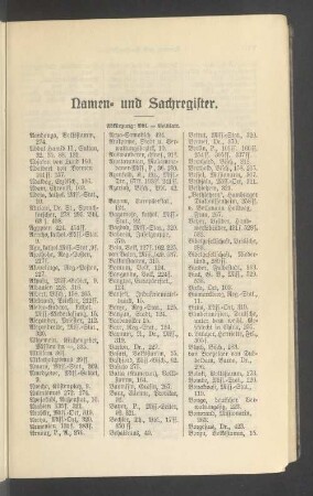 Namen- und Sachregister