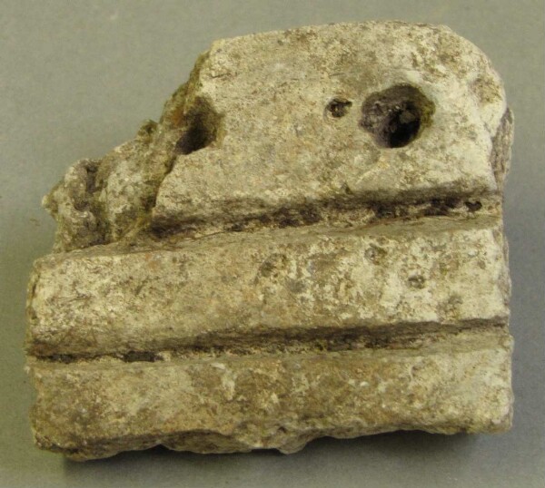 Fragments of mortar figures or ornaments