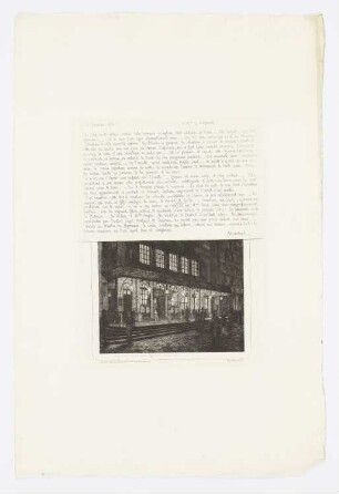 Boulevart Bonne-nouvelle Gymnase Dramatique 1868, aus: "L’Illustration Nouvelle"