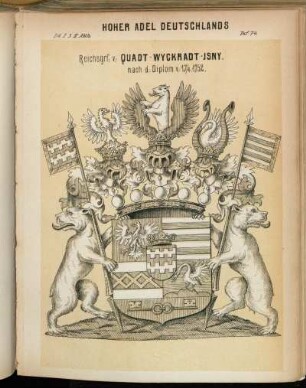 Taf. 74. Reichsgrf: v: Quadt-Wyckradt-Jsny.