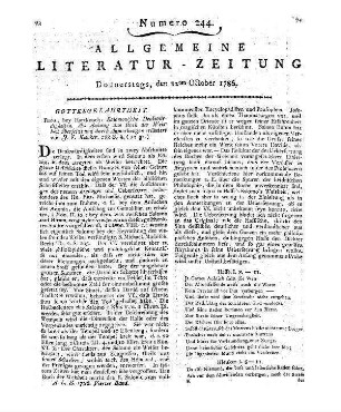 Gerhard, C. A.: Grundriß des Mineralsystems. In Vorlesungen. Berlin: Himburg 1786