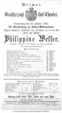 Philippine Welser