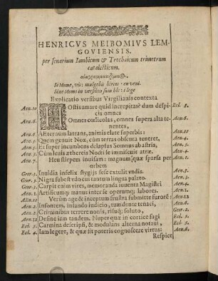 C3v-C4r, Henricus Meibomius Lemgoviensis