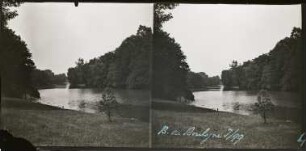 Paris. Bois de Boulogne. Lac Inférieur ("Großer See")