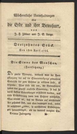 Dreizehntes Stück