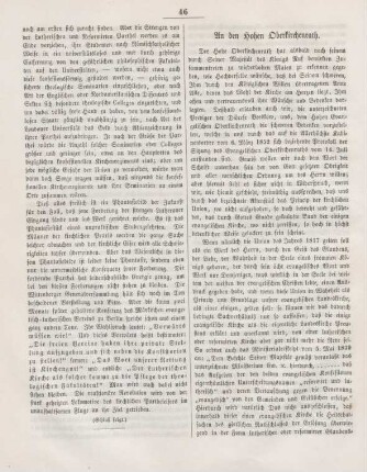 46-48 An den Hohen Oberkirchenrath