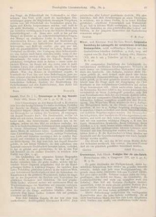 68 [Rezension] Winer, Geo. Bened., Comparative Darstellung des Lehrbegriffs der verschiedenen christlichen Kirchenparteien