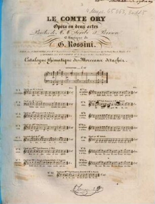 Le comte Ory : opéra en deux actes, 3. Duo