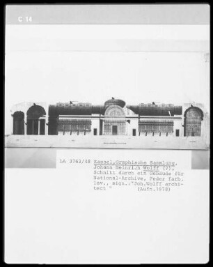 Gebäude für National-Archive