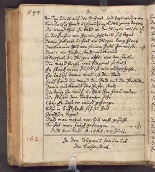Der pachen dieb (19.01.1547); RSM 2S/2201f