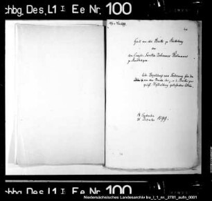Schuldforderungen an Graf Adolf zu Holstein-Schaumburg betr. unbezahlte Weinlieferungen