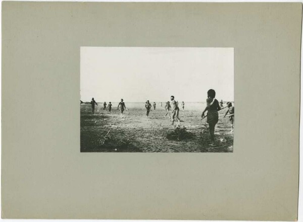 Chaco Indians playing hockey