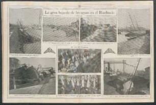 La gran bajante de las aguas en el Riachuelo