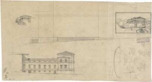 Littmann, Max; Stadthalle und Kurhaus - Perspektive, Ansichten
