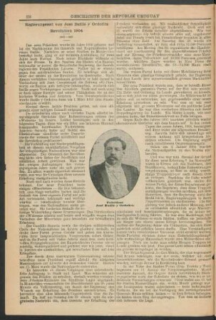 Regierungszeit von José Batlle y Ordoñez, 1903-1907. : Revolution 1904.