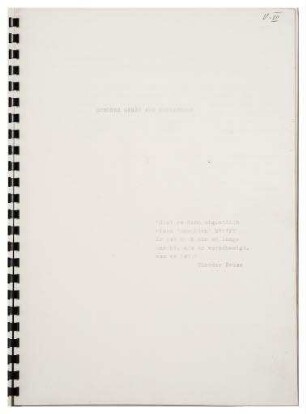 Schönes Gerät aus Kunststoff Gruppe V VII (Textbuch zur Werkbundkiste)