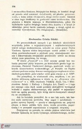 28. Grobowiec Uriela Górki.