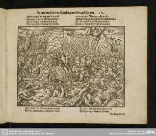 Römer werden von Carthaginensern geschlagen. LX.