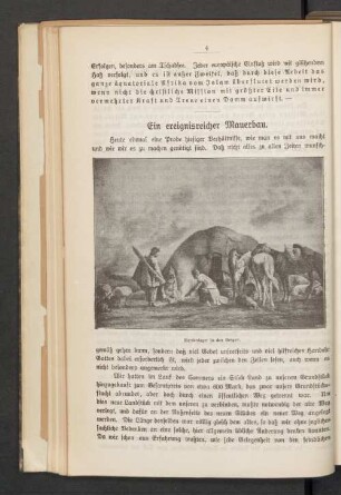 Ein ereignisreicher Mauerbau