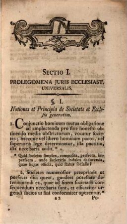 Positiones ex principiis iuris ecclesiastici universalis particularis Germaniae ...