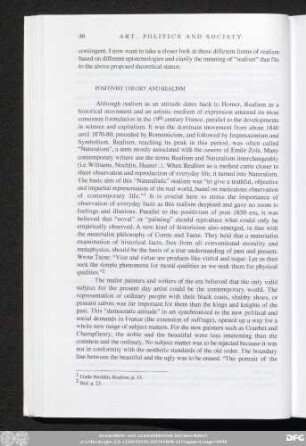 Positivist Theory And Realism