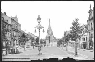 Burgstädt. Marktplatz