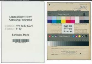 Entnazifizierung Hans Schnock , geb. 09.01.1903 (Fleischermeister)